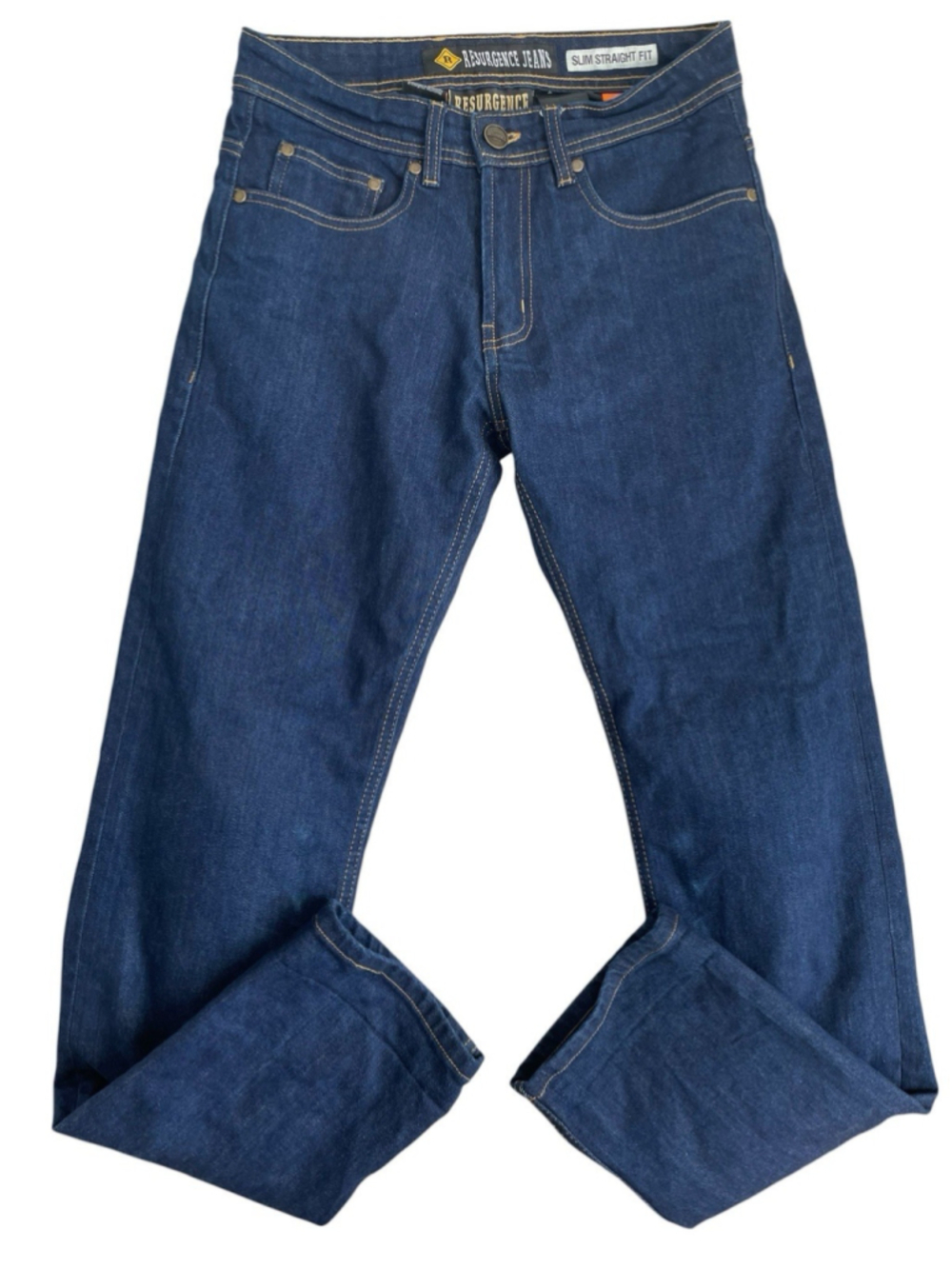 Resurgence Gear Pekev Selvedge Jeans Size 32x34 Motorcycle Riding Slim Straight